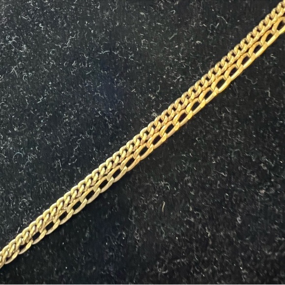 🔥Authentic Chanel Necklace 24k plated double chain with COA - Picture 6 of 10